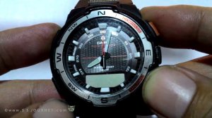 วิธีการตั้งเวลานาฬิกา Casio SGW-500H [TH-SUB ENG]