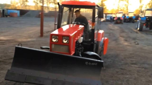 Щеточное оборудование на Беларус 320.4