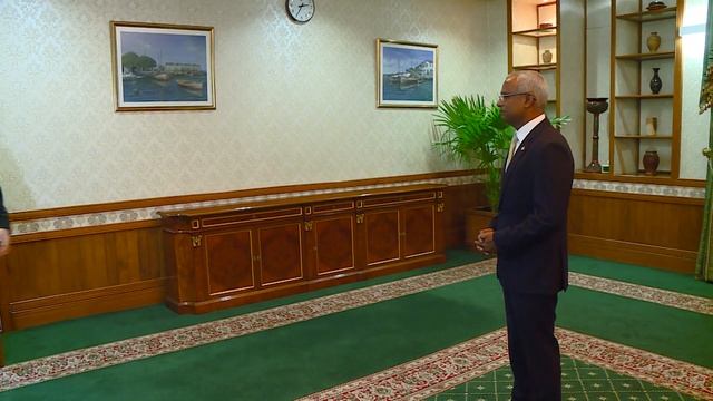 European Union delegation pays a courtesy call on the President Solih смотреть онлайн