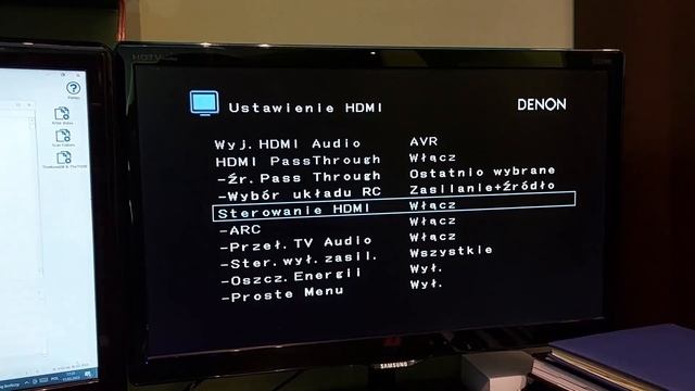 Amplituner Denon7.2 AVR-X1300 Opis, konfiguracja смотреть онлайн