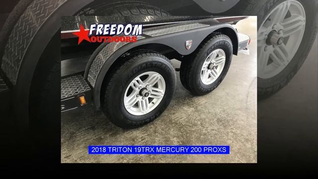 2018 Triton 19TRX Mercury 200 PROXS смотреть онлайн