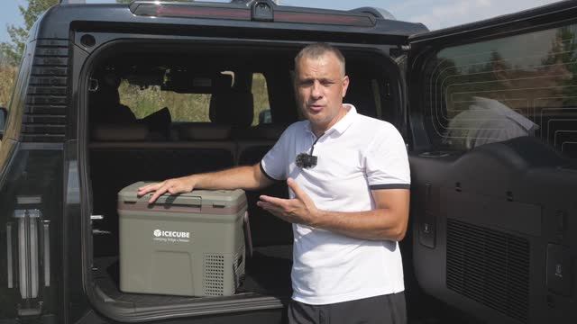 Автохолодильник компрессорный Ice Cube IC23 (пикник-морозильник до - 18°C , bluetooth-управление) смотреть онлайн