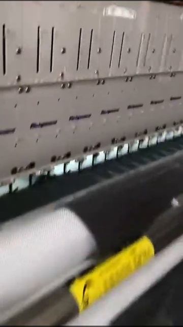 Richpeace quilting embroidery machine for PU leather by roll