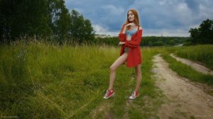 Top Russian models posing in sheer glossy pantyhose 2020-08(1)