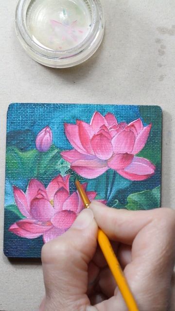 Рисую Лотосы смотреть онлайн