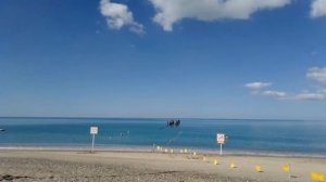 Луганск. Крым. Евпатория. Утренняя прогулка на море (9.07.2020)