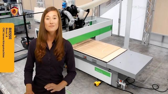 Biesse Rover A cnc gestuurde bewerkingsmachine bij De Groot Bewerkingsmachines – Productvideo смотреть онлайн