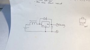DC-DC повышайка от 1.2В из беспроводной 2.4ГГц мыши.Микросхема 2108A в деле