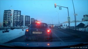 Проезд на запрещающий сигнал светофора