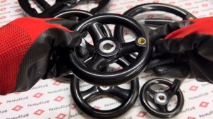 Маховики (штурвалы) гладкие на спицах для станка