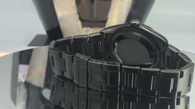 2005 Unique Rolex Explorer 114270 Black PVD / DLC смотреть онлайн