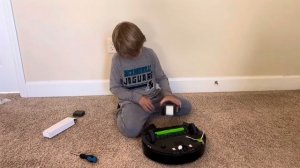 Performing some maintenance on our new (used) iRobot Roomba i3!!!