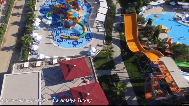 Turkey 🇹🇷 - Saturn Palace Resort - Swimming Pools - Overview смотреть онлайн