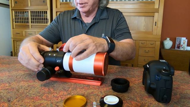 William Optics ZenithStar 61 II Setup with Canon 6D смотреть онлайн