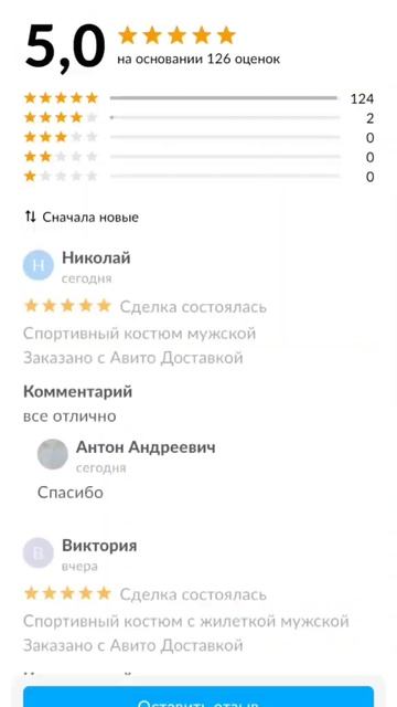 Авито, отзывы и поведенческий фактор