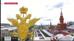 Начало парада Победы (Москва 24, 09.05.2022, 10:00)
