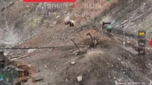 подборка поражения техники, позиций и живой силы ВСУ в исполнении операторов ударных FPV, зима 2023