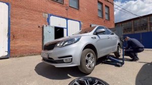 Интересные колёса r17 диаметр на Kia Rio