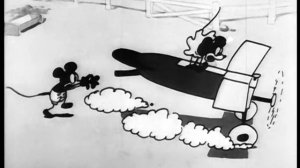 Черно-белый Микки Маус 03.Plane.Crazy.1928