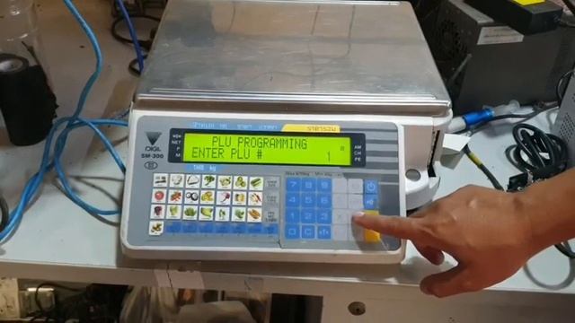 การลบสินค้าที่ ในเครื่องชั่ง digi scale #sm300 #sm500 смотреть онлайн