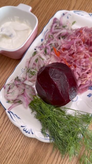 Простой салат здоровья из свеклы с квашеной капустой на каждый день. #свекла #салат смотреть онлайн