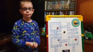 Решаем математический кроссворд и рисуем ослика