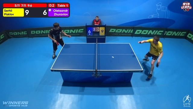 02:30 Serhii Pisklov 3-2 Oleksandr Zhuravlov West 7 WIN CUP 24.01.2023 | TABLE TENNIS WINCUP смотреть онлайн