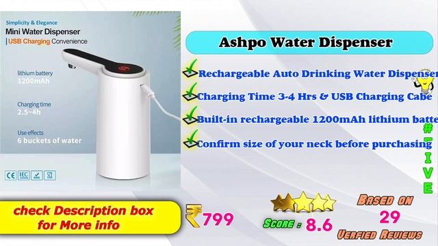 ✅ Top 8 Best Water Dispenser In India 2024 With Price |Rechargeable Dispenser Review & Comparison смотреть онлайн