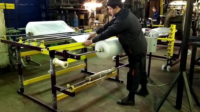 Станок для перемотки рулонов с втулки на втулку СПРМ 1,2-0,1ПЗТУп-ВВ смотреть онлайн