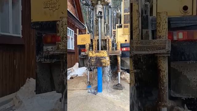 Бурение на воду зимой. Спецбур. Бурим-да и зимой по Свердловской области, Екатеринбург, Тагил и т.д смотреть онлайн