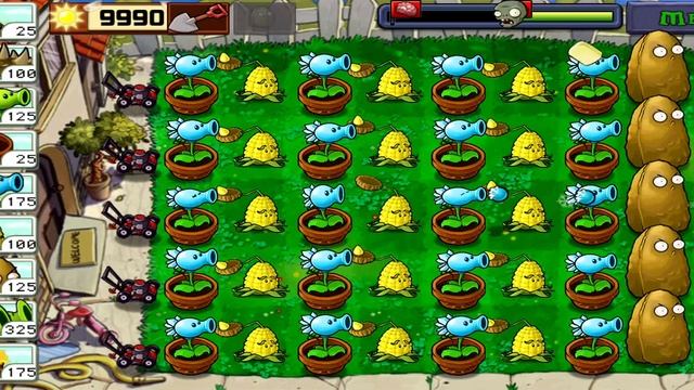 Pvz Series Gameplay | Snow Peashooter in Pot + Kernel-pult vs All Zombies смотреть онлайн