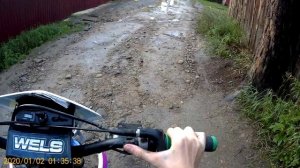 НА ОРАЛА БАБКА И НАПАЛИ ГУСИ! ПОКАТУШКИ НА ПИТ БАЙКЕ ЗА ГОРОДОМ!