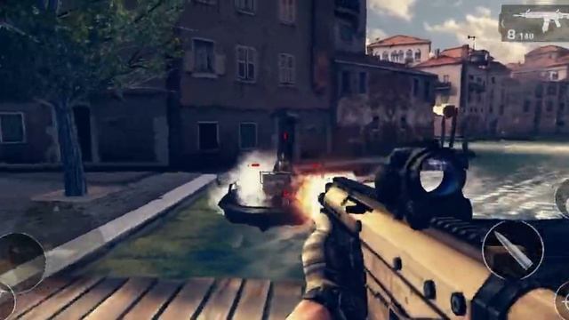 Modern Combat 5. Прохождение ,1 серия. смотреть онлайн