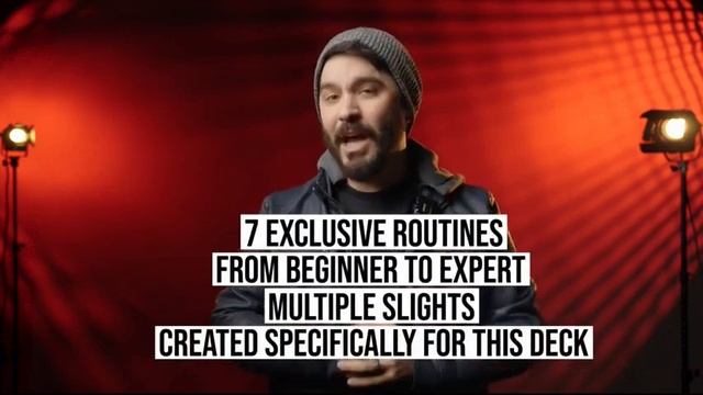 Saturn Magic - Bicycle ESP Deck Red 55 Cards