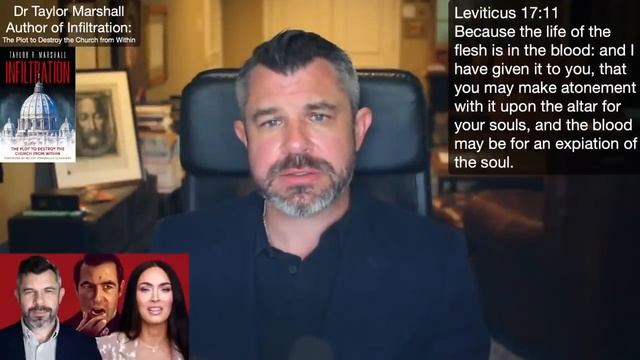 Megan Fox drinks blood🩸 for "Ritual Purposes": Theology of Vampires - Dr. Taylor Marshall Podcast смотреть онлайн