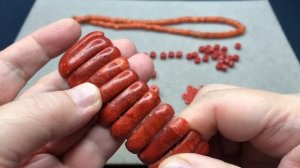 Чокер из ЯНТАРЯ. Колье с ГРАНАТОМ. Бусы с КОРАЛЛОМ. Переделка для Ольги из С.-Петербурга. Часть 2.