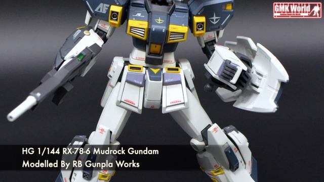 HG 1144 RX-78-6 Mudrock Gundam - Custom Buildガンダム6号機マドロック