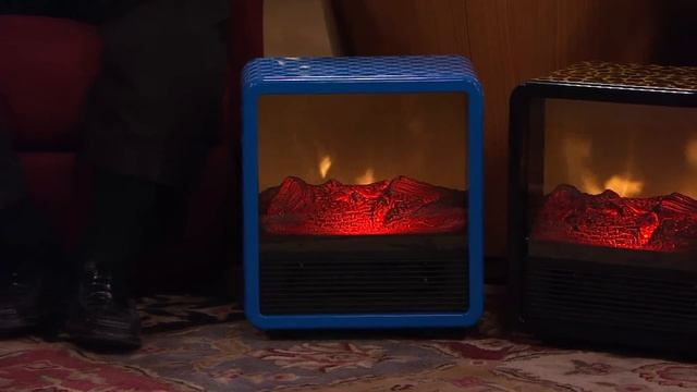 Duraflame1500W Small Portable Heater with Realistic Flame Effect with Amy Stran смотреть онлайн