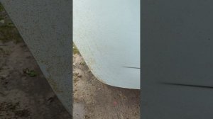 Очищаем ржавый металлический налет с лкп кузова