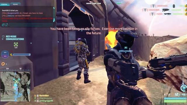Planet Side 2 as James bond