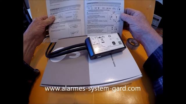 Récepteur déclairage lumière extérieur io ONOFF www.alarmes-system-gard.com