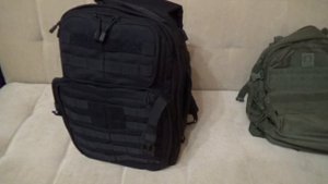 Сравнение вместительности рюкзаков RUSH 24 и Baselard 25