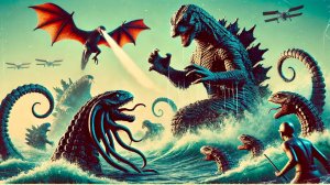 Годзилла против морских монстров (Ebirah, Horror of the Deep) 1966 г.