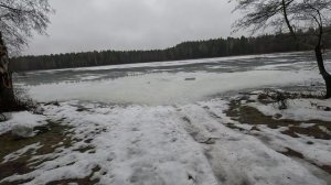 Прогулки на природе, рыбалка в "заснеженном" феврале 2025 г.
