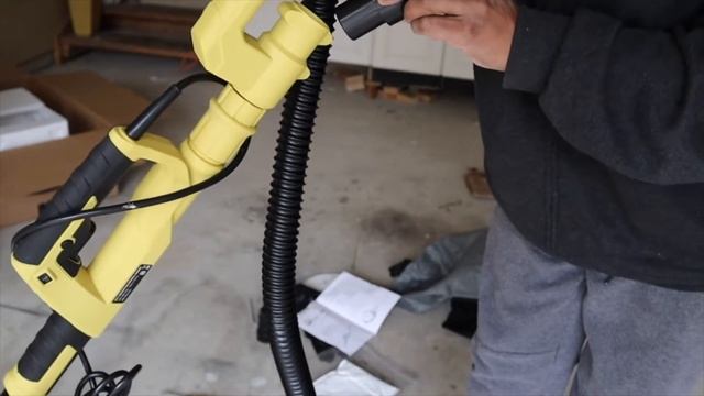 YATTICH Drywall Sander, Electric Motor Sander REVIEW!!! смотреть онлайн
