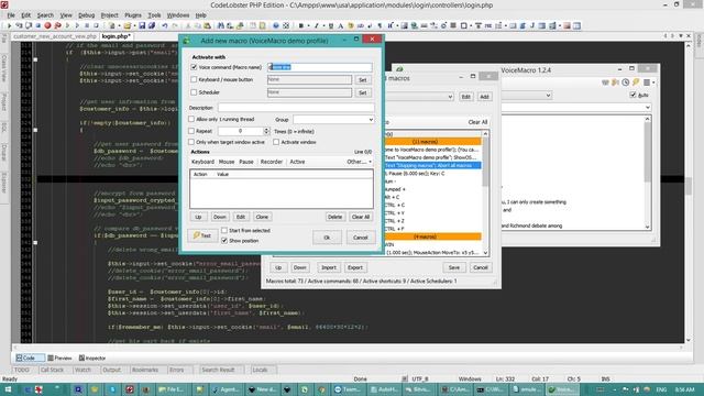 Voice to commands with Voice Macro