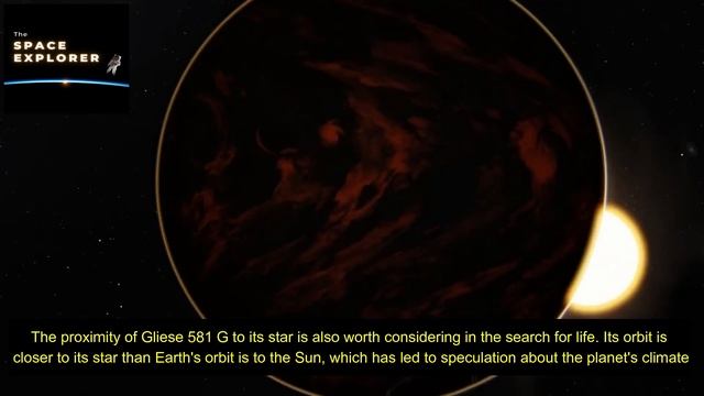 Exploring Gliese 581GA Potentially Habitable Exoplanet In The Gliese 581 System