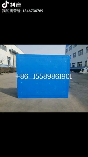 Close deck 9 feetwith  ISO 9001/14001 single face  steel reinforced hdpe plastic pallet смотреть онлайн