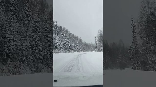 Дорога Шерегеш - Кузедеево смотреть онлайн