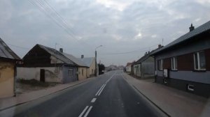 Едем по деревням Польши: Klwów, Łojków, Potworów, Grabowa и др. Дороги Польши